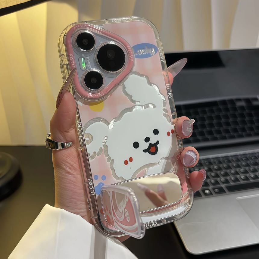 Stand Case with Phone Dog