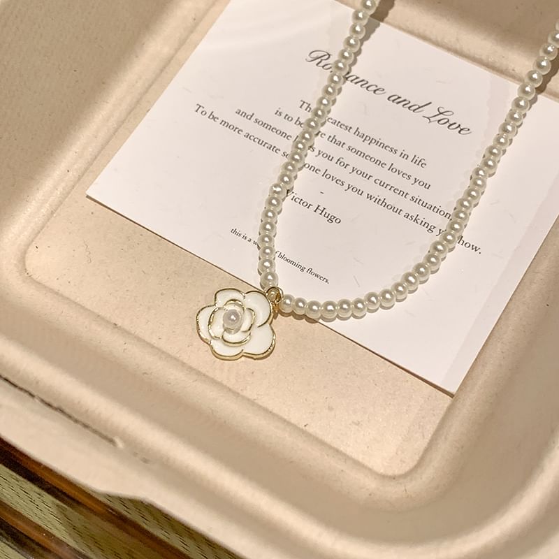 Necklace Pendant Flower