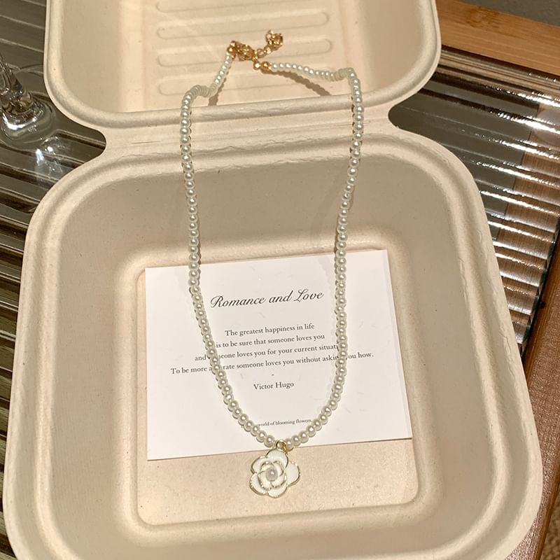 Necklace Pendant Flower