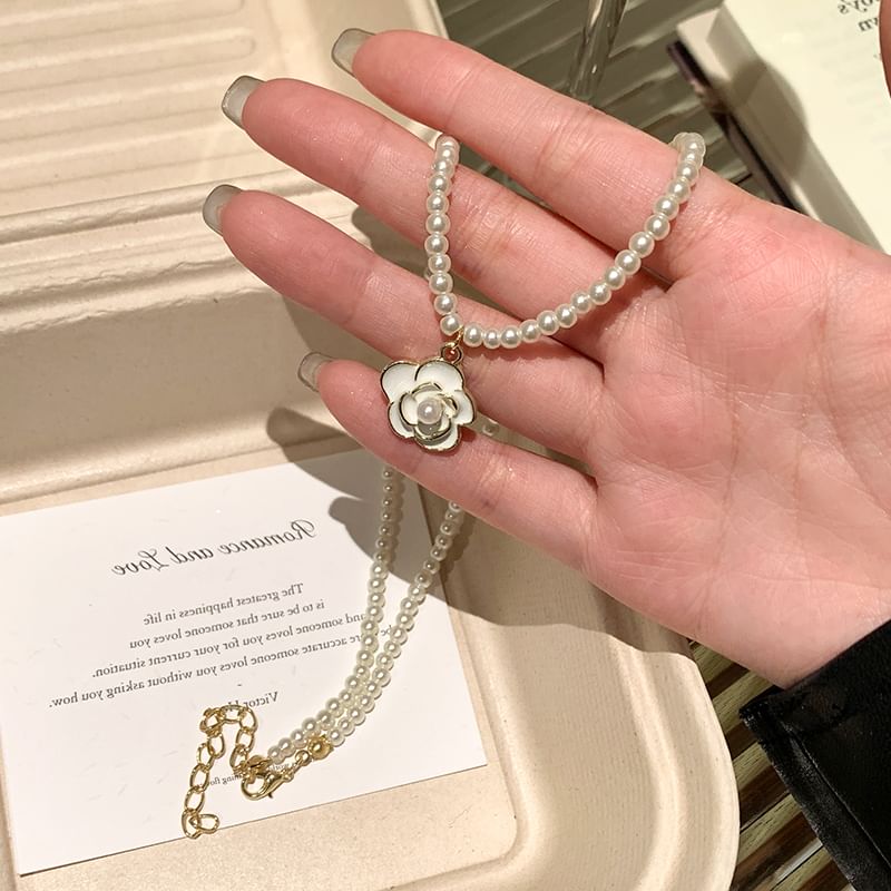 Necklace Pendant Flower