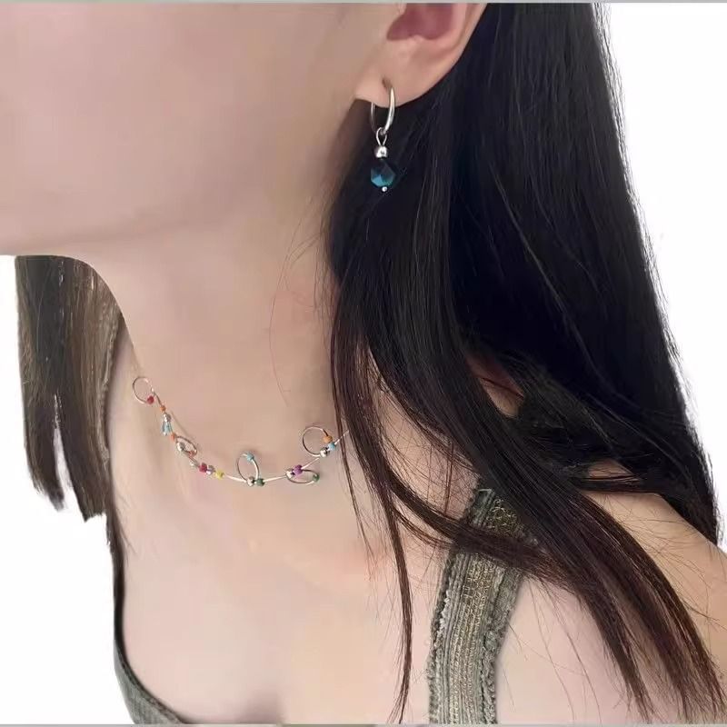 Earring Gemstone Alloy Drop Faux