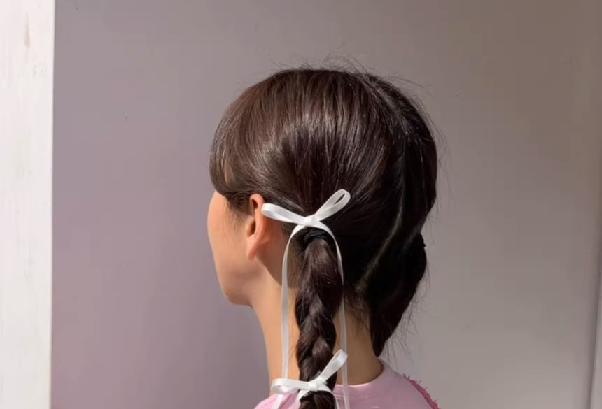 Set Bow Plain Hair Clip of 3: