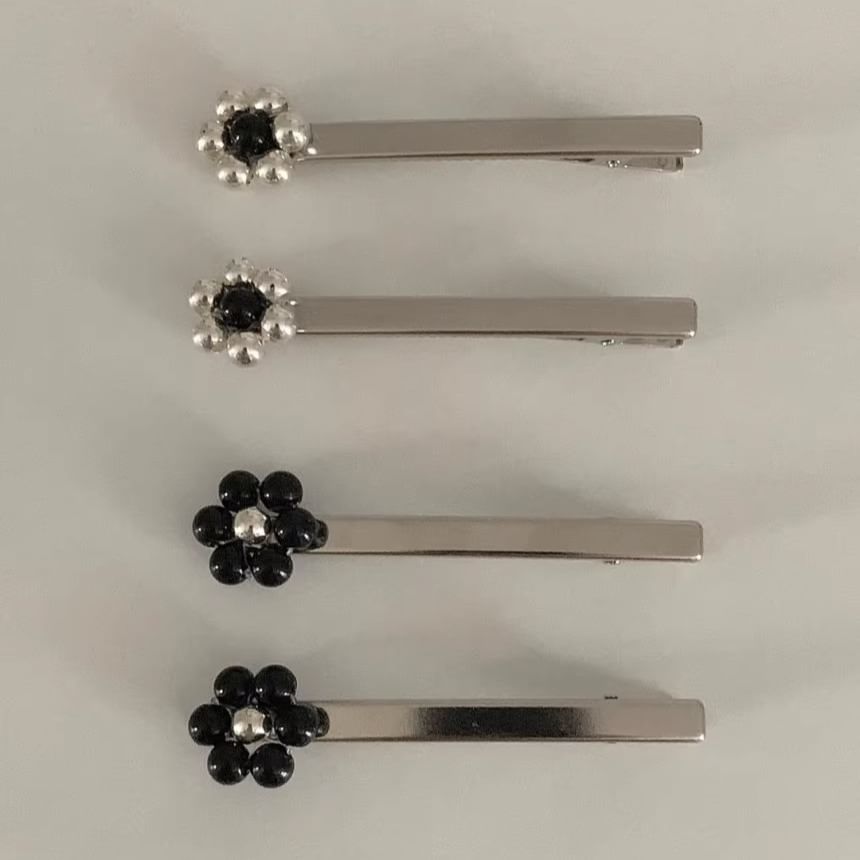 Set Beaded Flower 2: Hair of Clip