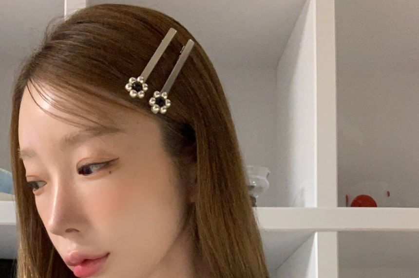 Set Beaded Flower 2: Hair of Clip
