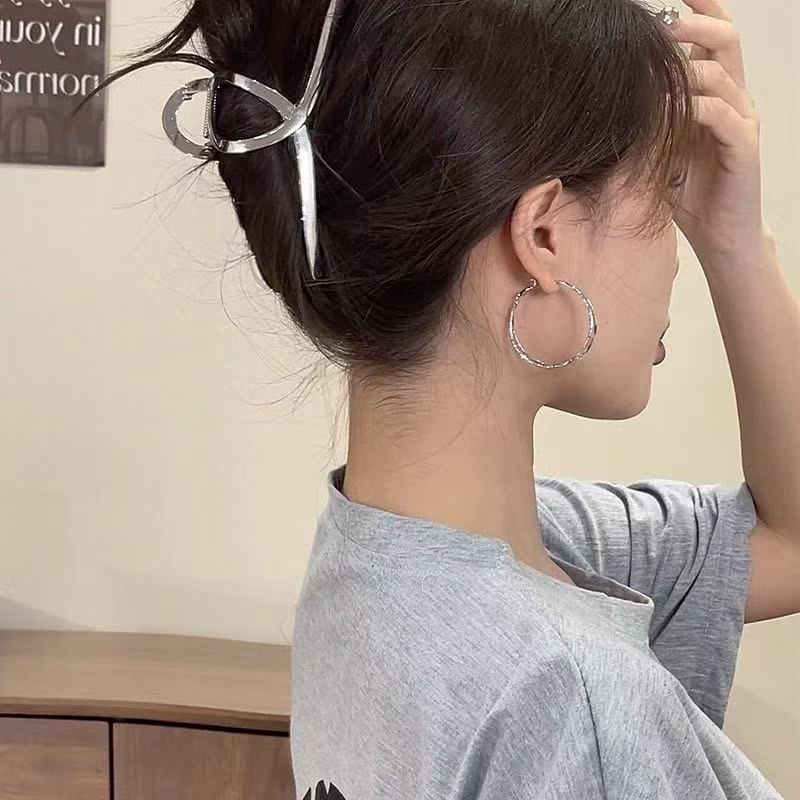 Alloy Earring Layered Hoop