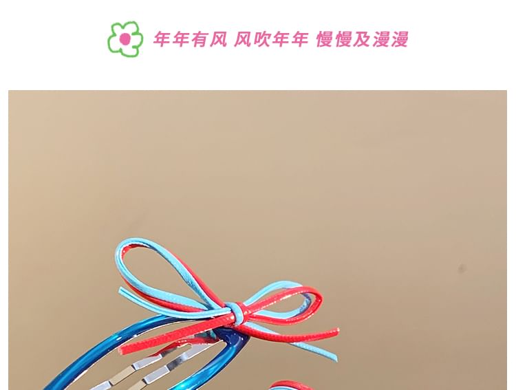 Set Clip Bow Hair