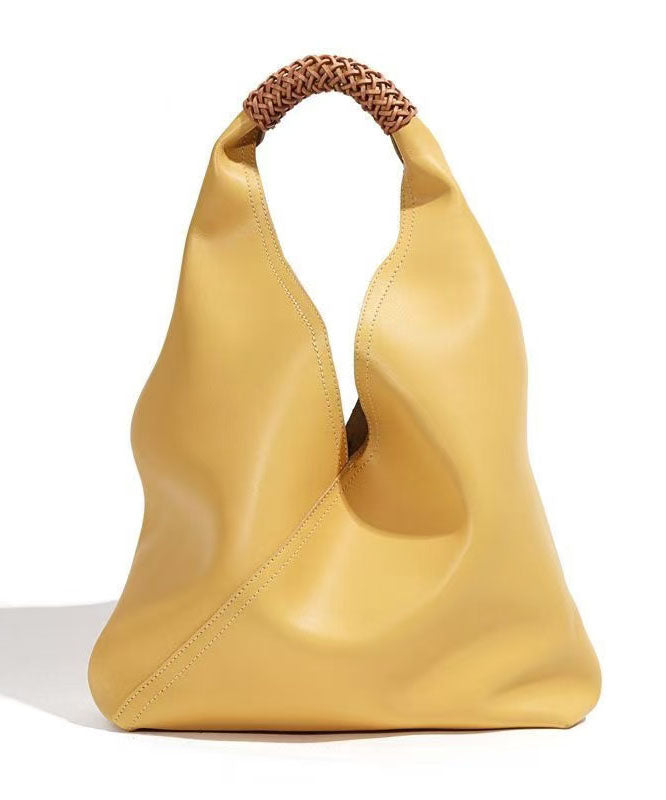 Leather Minimalist White Bag Luxury Calf Shoulder