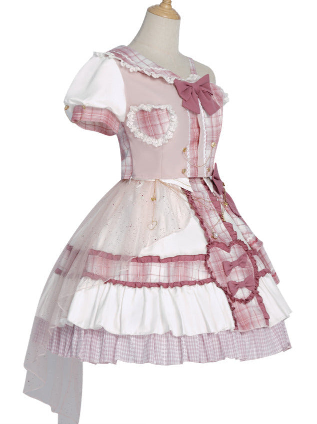 Idol Sniper Rosa Lolita-Anzug