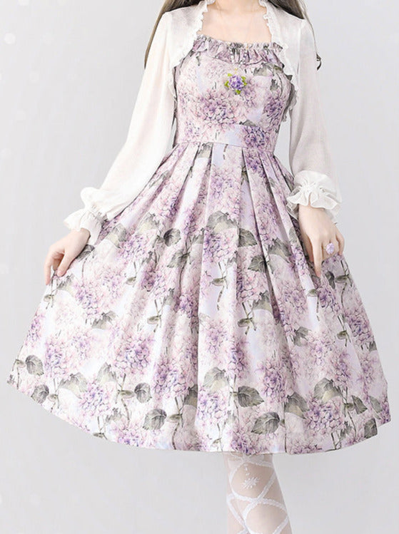 Lolley Dress + Cardigan Ta Trochrasic Elegan Forest Basket