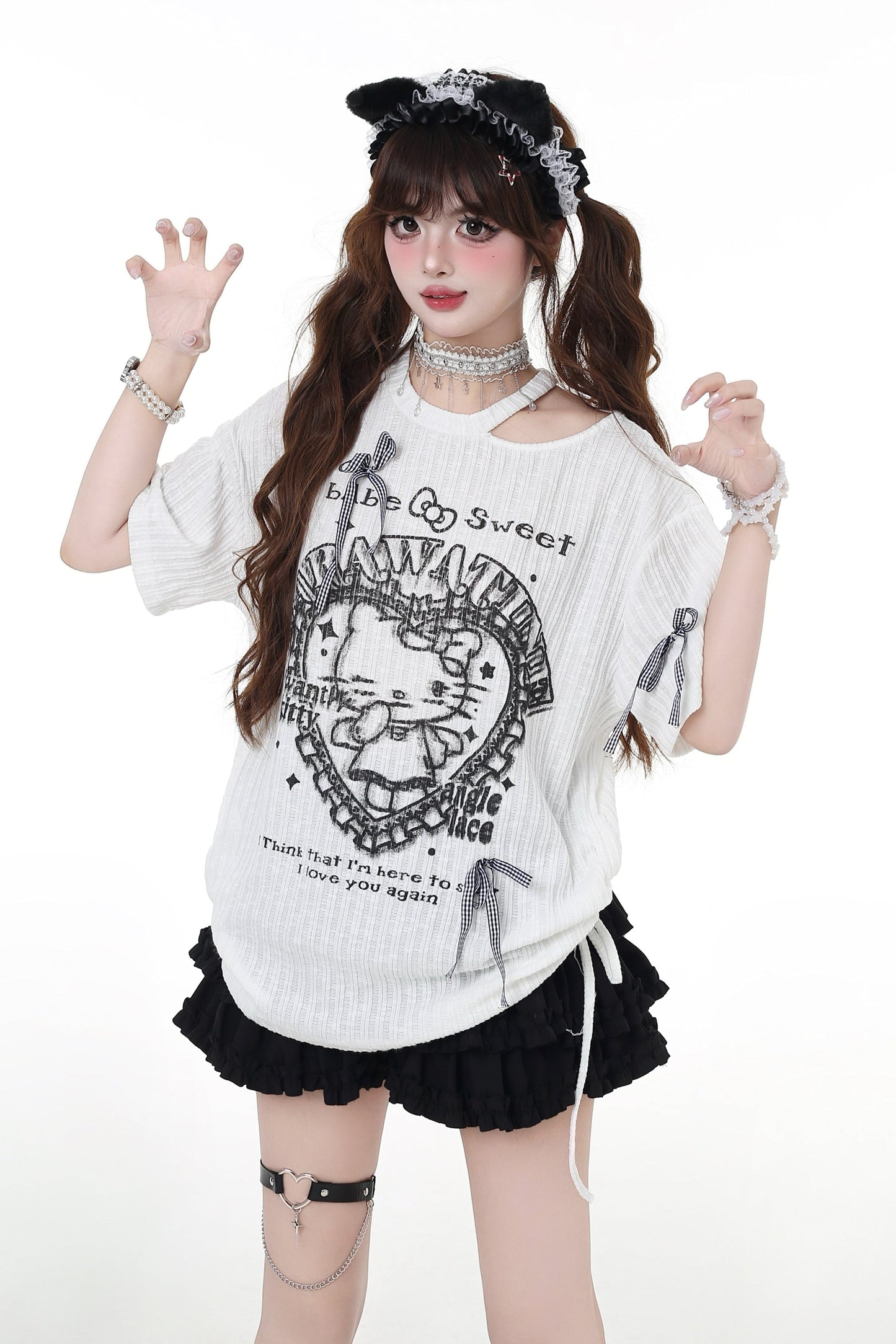 Mine Cat T-Shirt Lose
