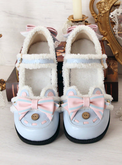 Niedrige Absätze Fluffy Bear Lolita Original