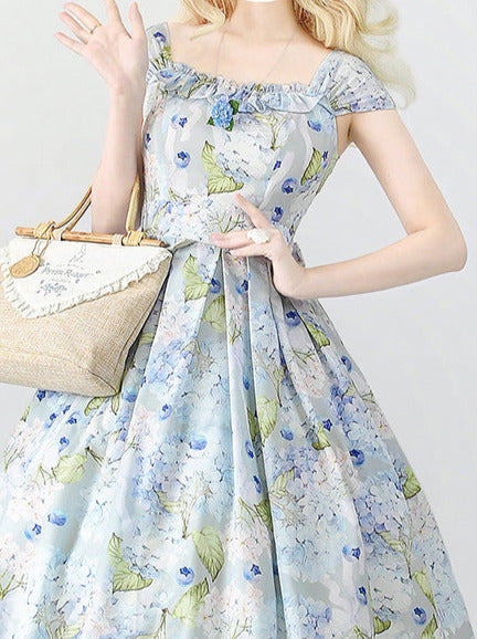 Lolley Dress + Cardigan Ta Trochrasic Elegan Forest Basket