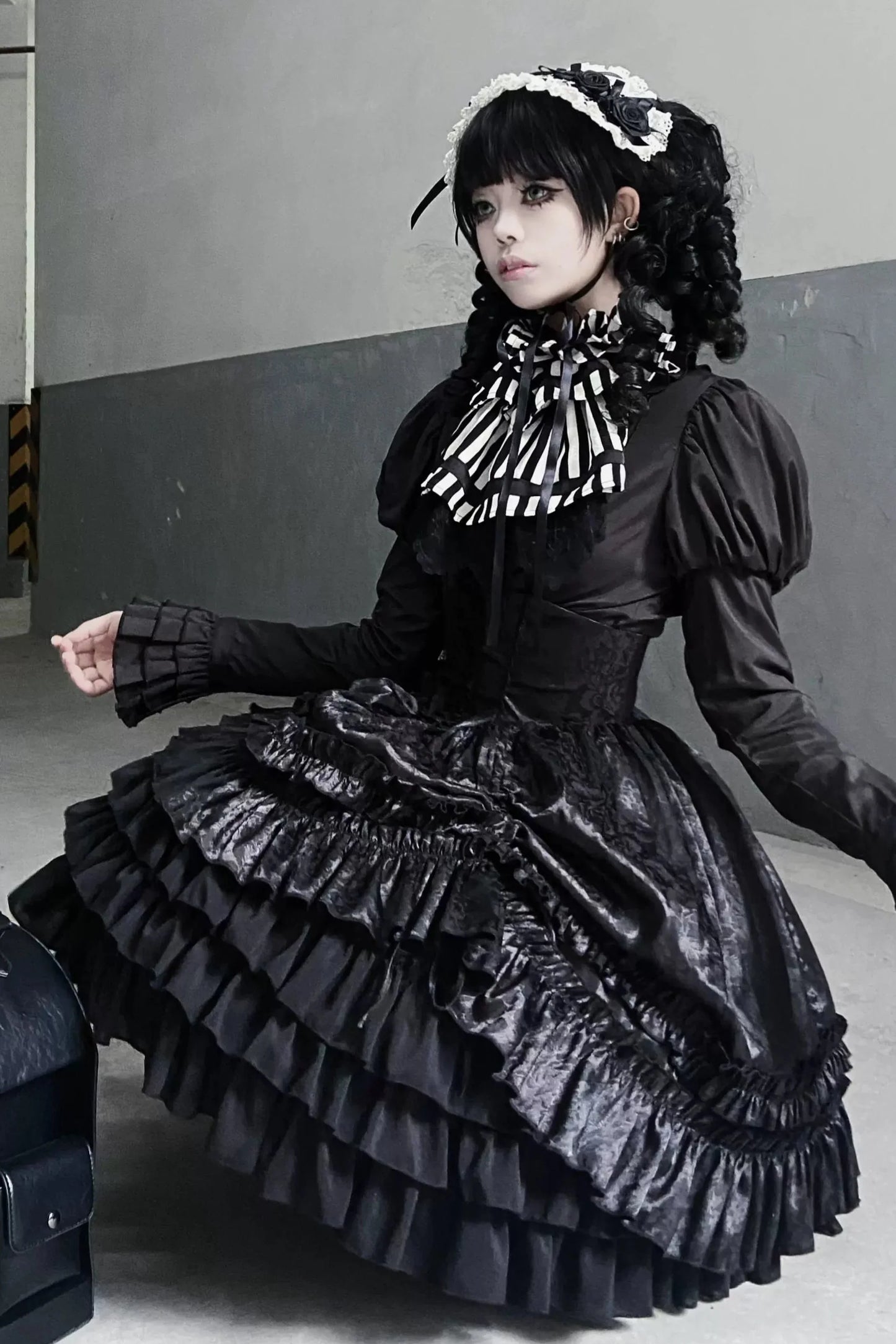 Gothic Frilled Lolita Skirt