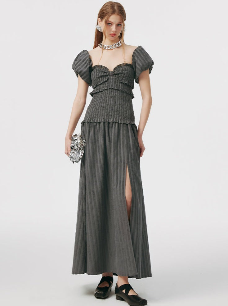 Top Long Tube Off-the-shoulder Dress