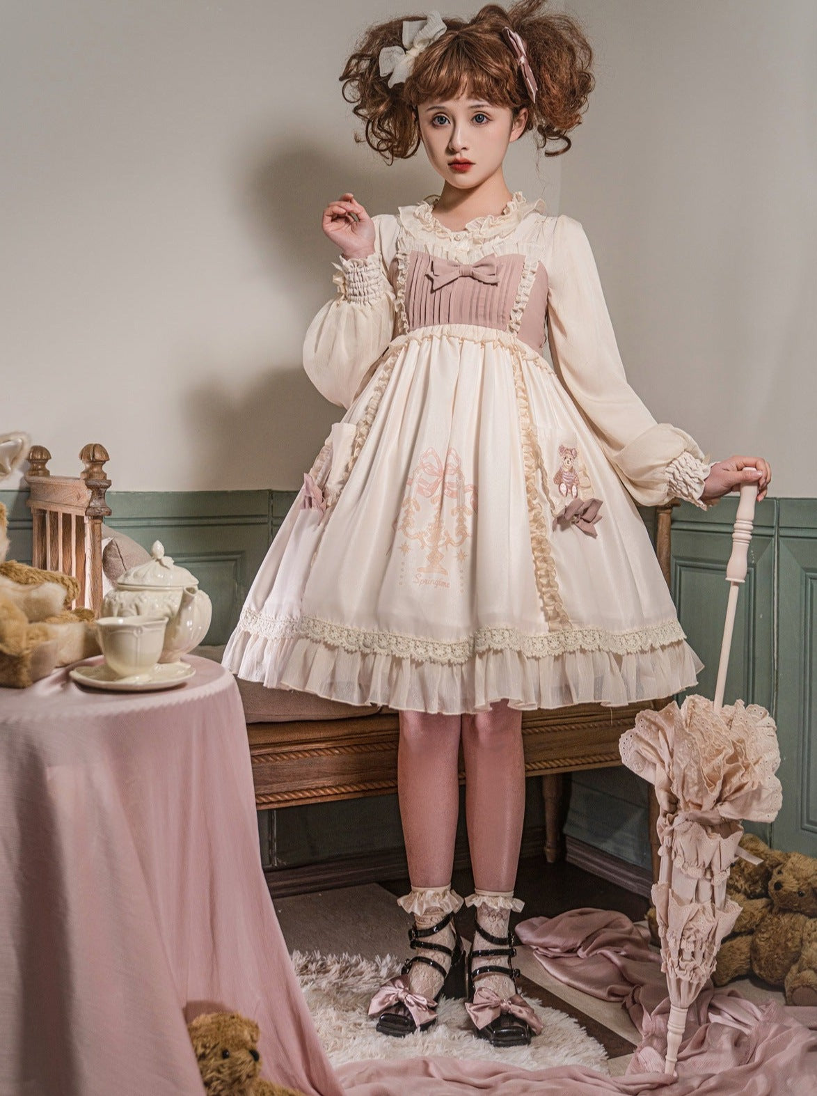 Skirt Sweet Sass Bear Ribbon