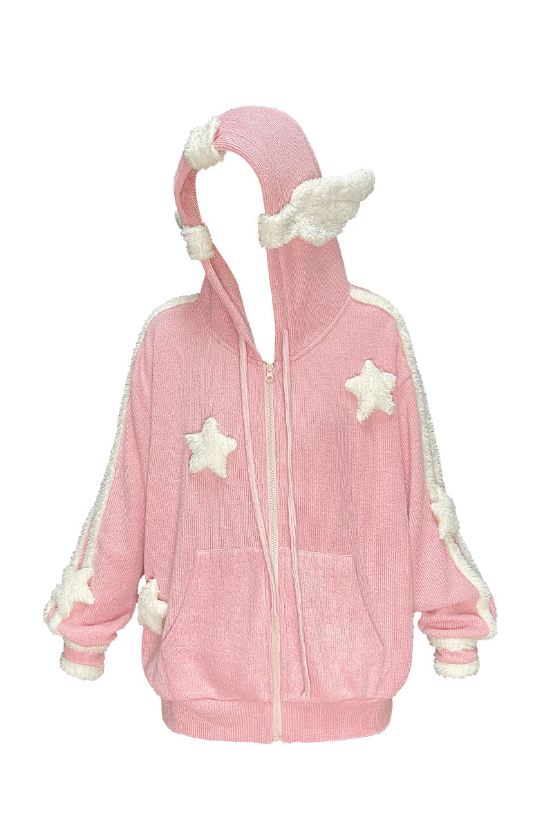 Rosa Jacke Angel Knit