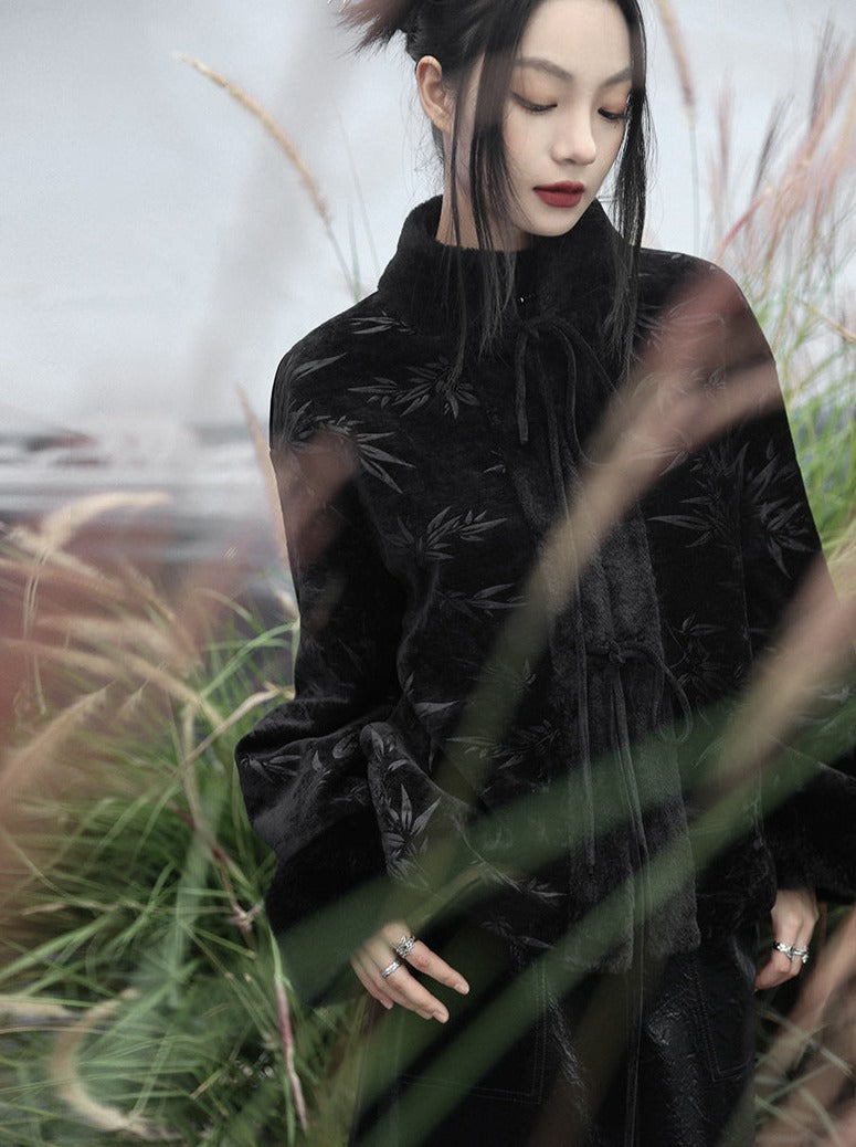 Pelz China Samt Oberbekleidung