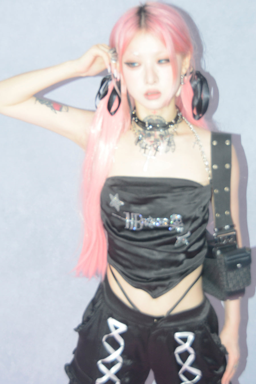 Heart Star Tube Bandeau Slim Sequent