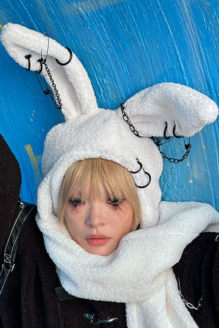 Level Scarf Hat Bunny