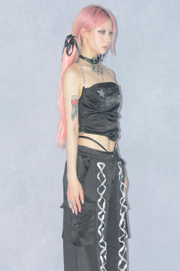 Heart Star Tube Bandeau Slim Sequent