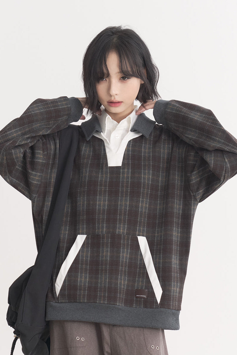 Gravity Museum 2025 Sweater Stripe Spring - Patchwork