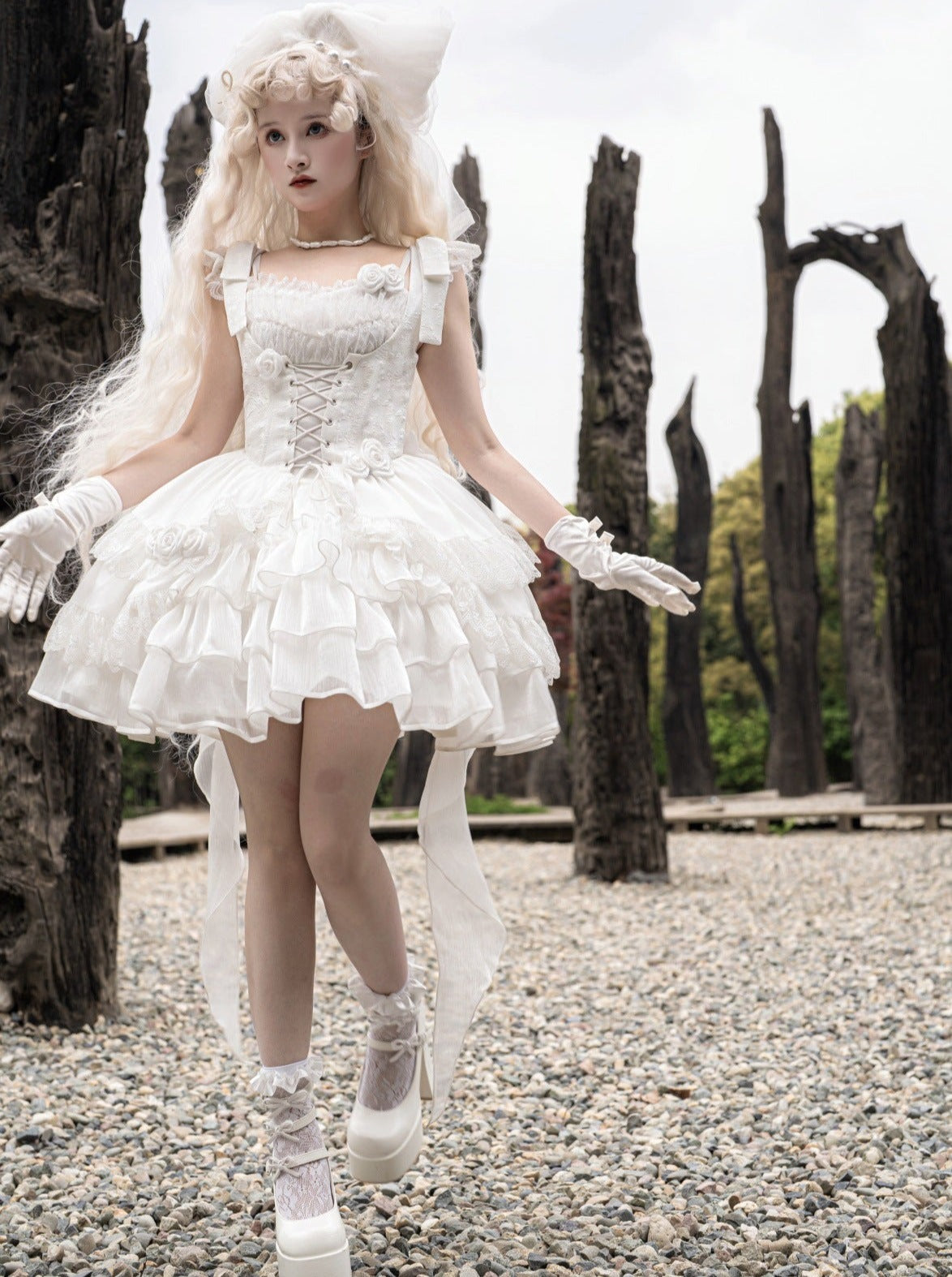 Rose Gorgeous Short Dresses Wedding