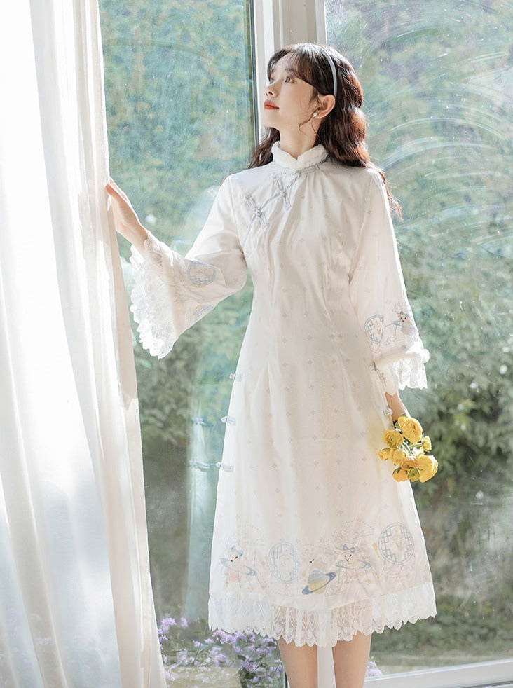 Long Retro China Dress