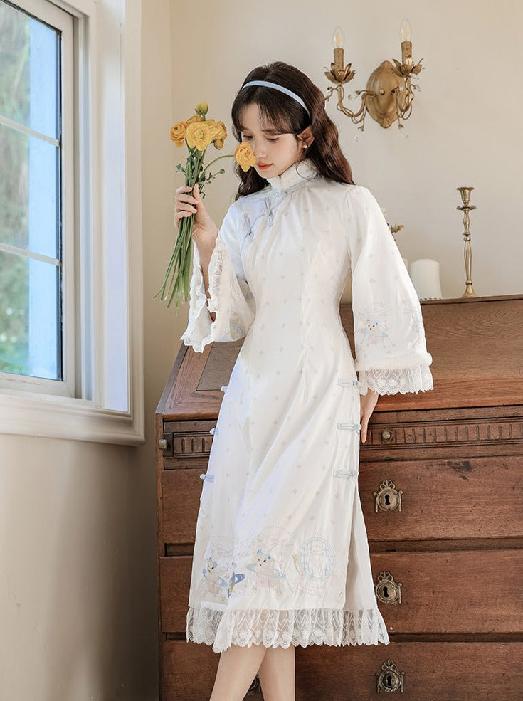 Long Retro China Dress
