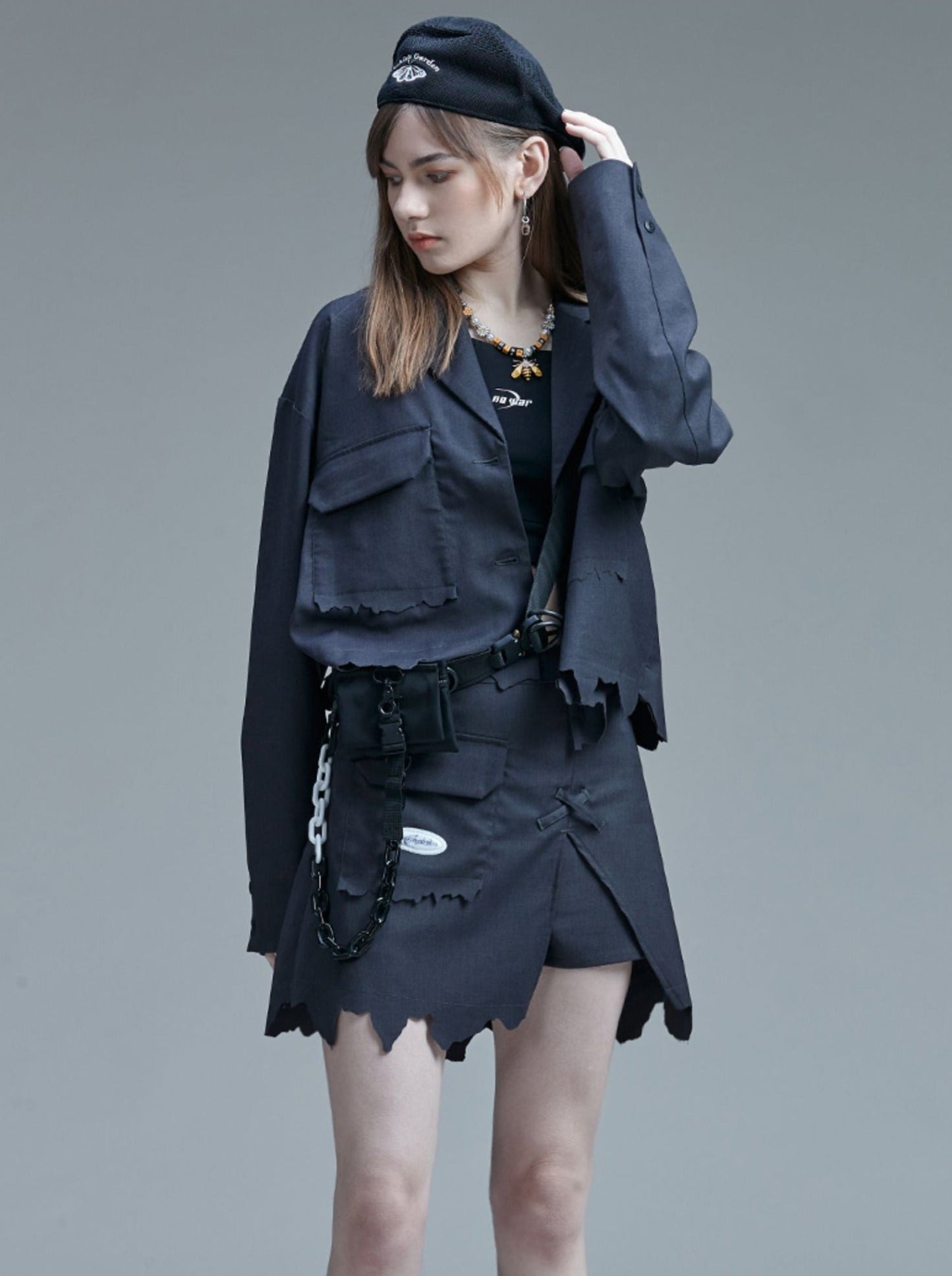 Veste courte Dark Street Mode