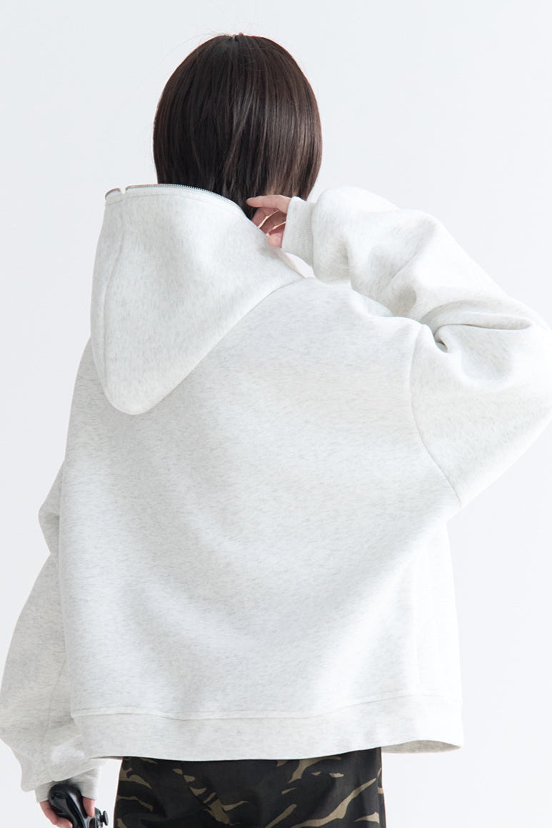 Casual cardigan zip-up