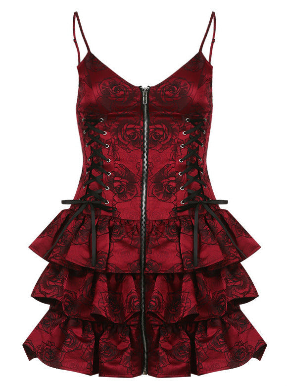 Jaccard Rose Dress Slings Spicy Tea