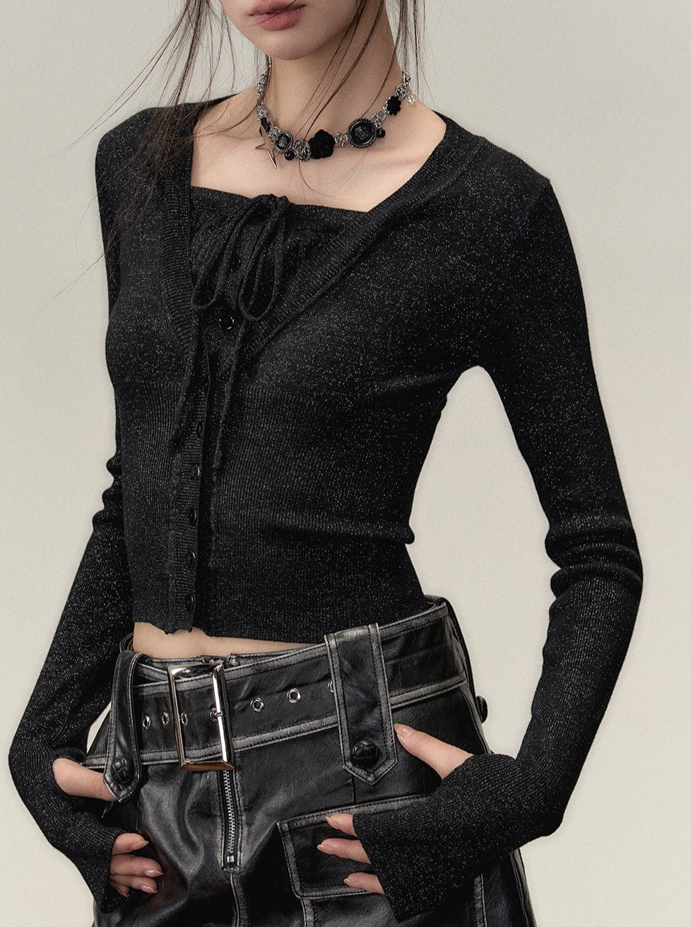 Faux hauts slim deux pièces Ramewest