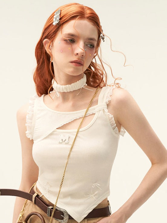 Angel Sleeveless Devil Top