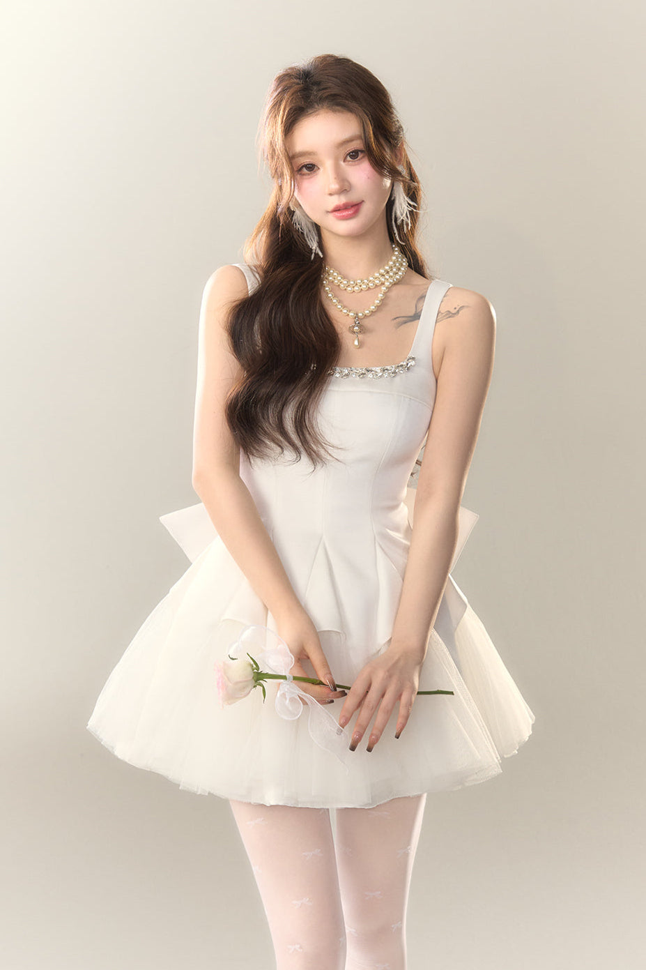 Dance Swan Gradient Princess Dress