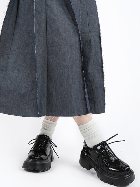 Style Joual Leather Shoes Patent