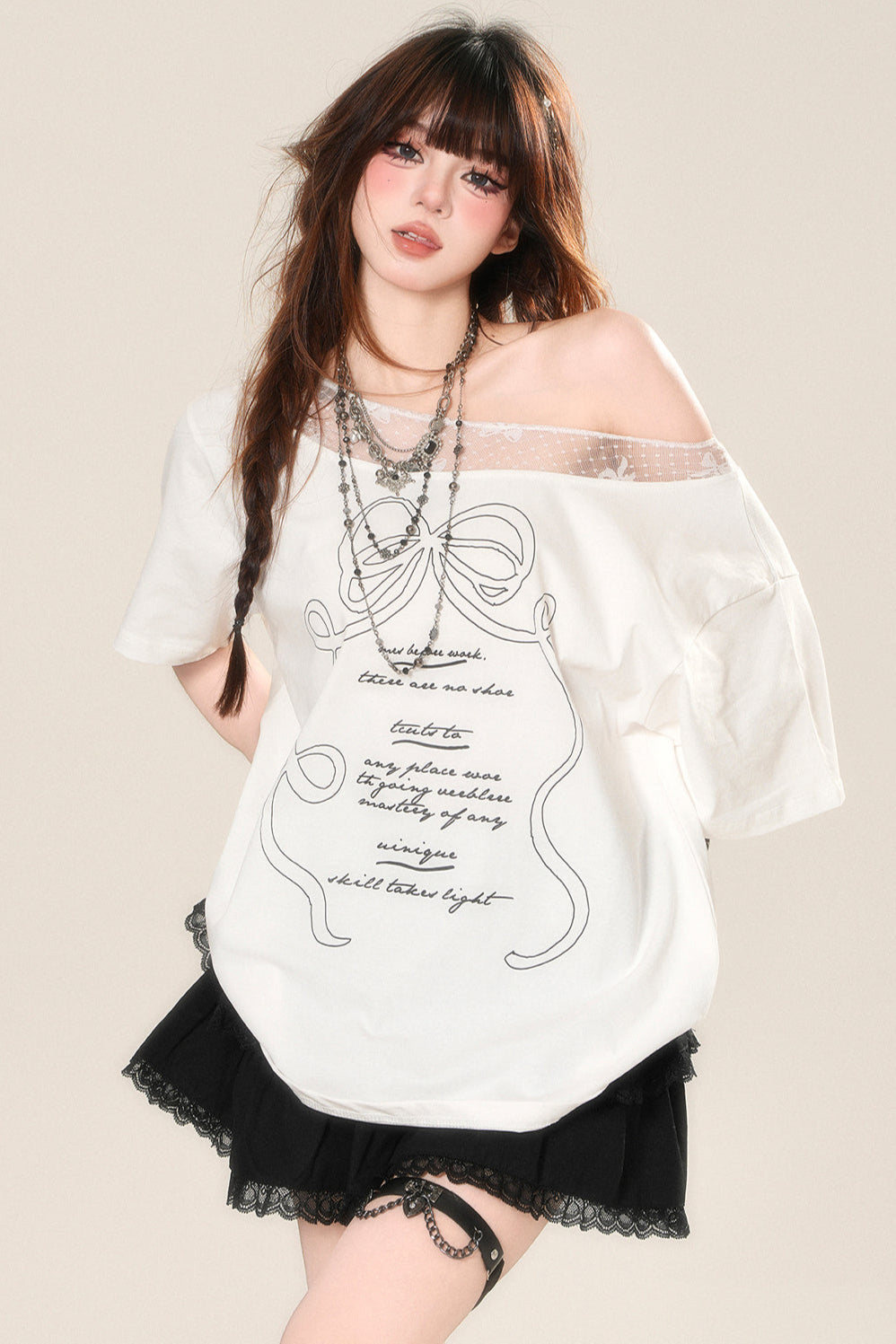 Whitey One Tops Shoulder Loose