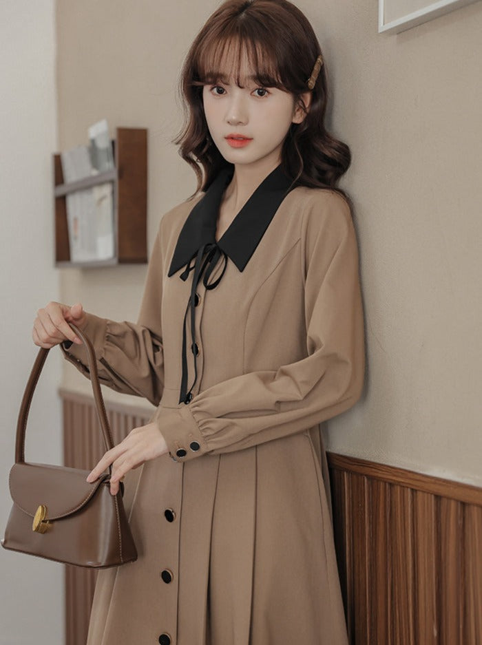 Style Dress French Retro Shirt Girly