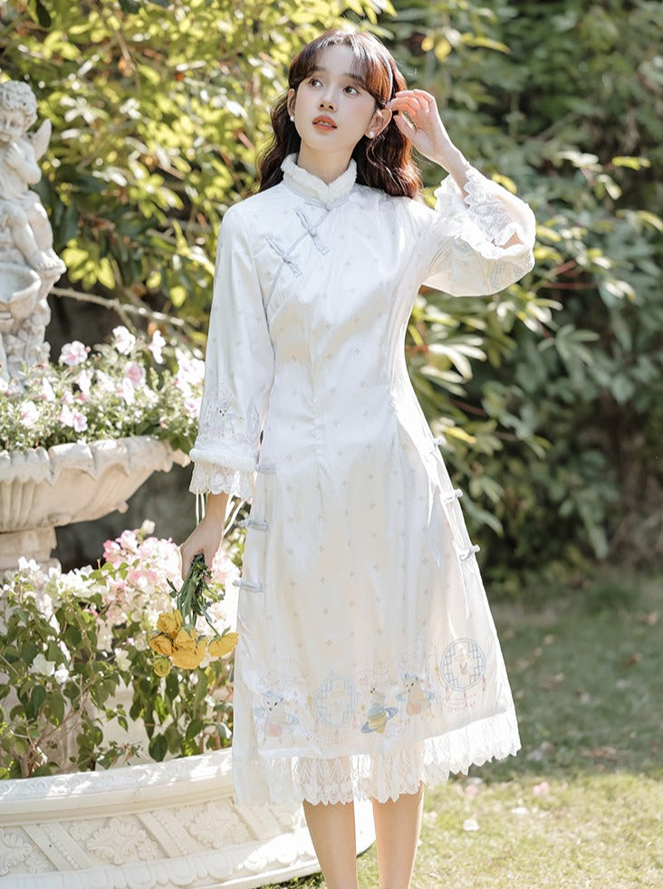 Long Retro China Dress