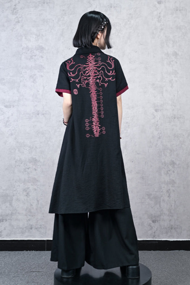 Dark Shirt China Dress Country