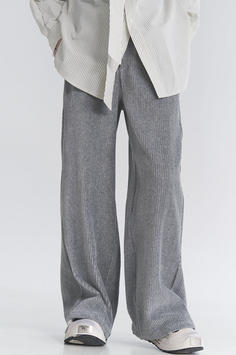 Mid-weight pants straight