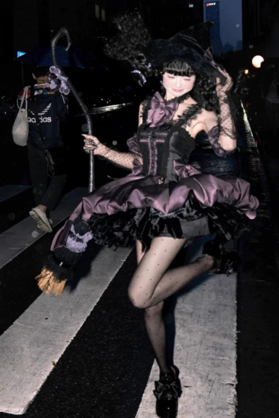Cute Witch Little Dress Lolita Dark Cat Magical