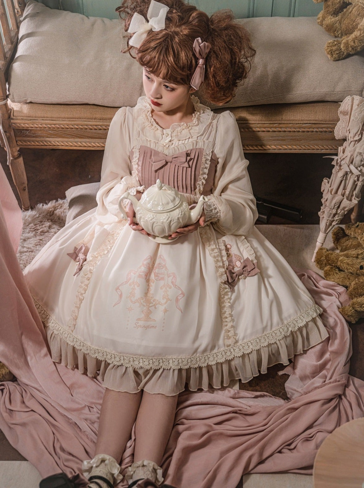 Skirt Sweet Sass Bear Ribbon