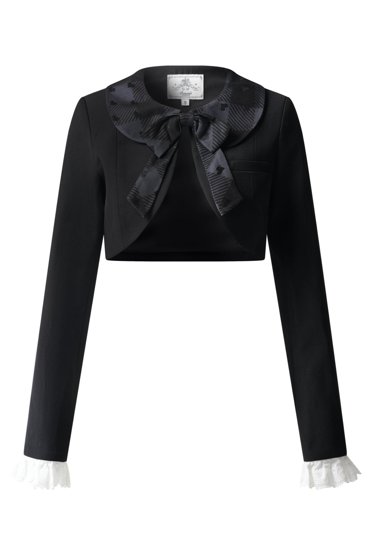 Princess Black Jumperskirt Lolita Top Lady + Cropped Silent