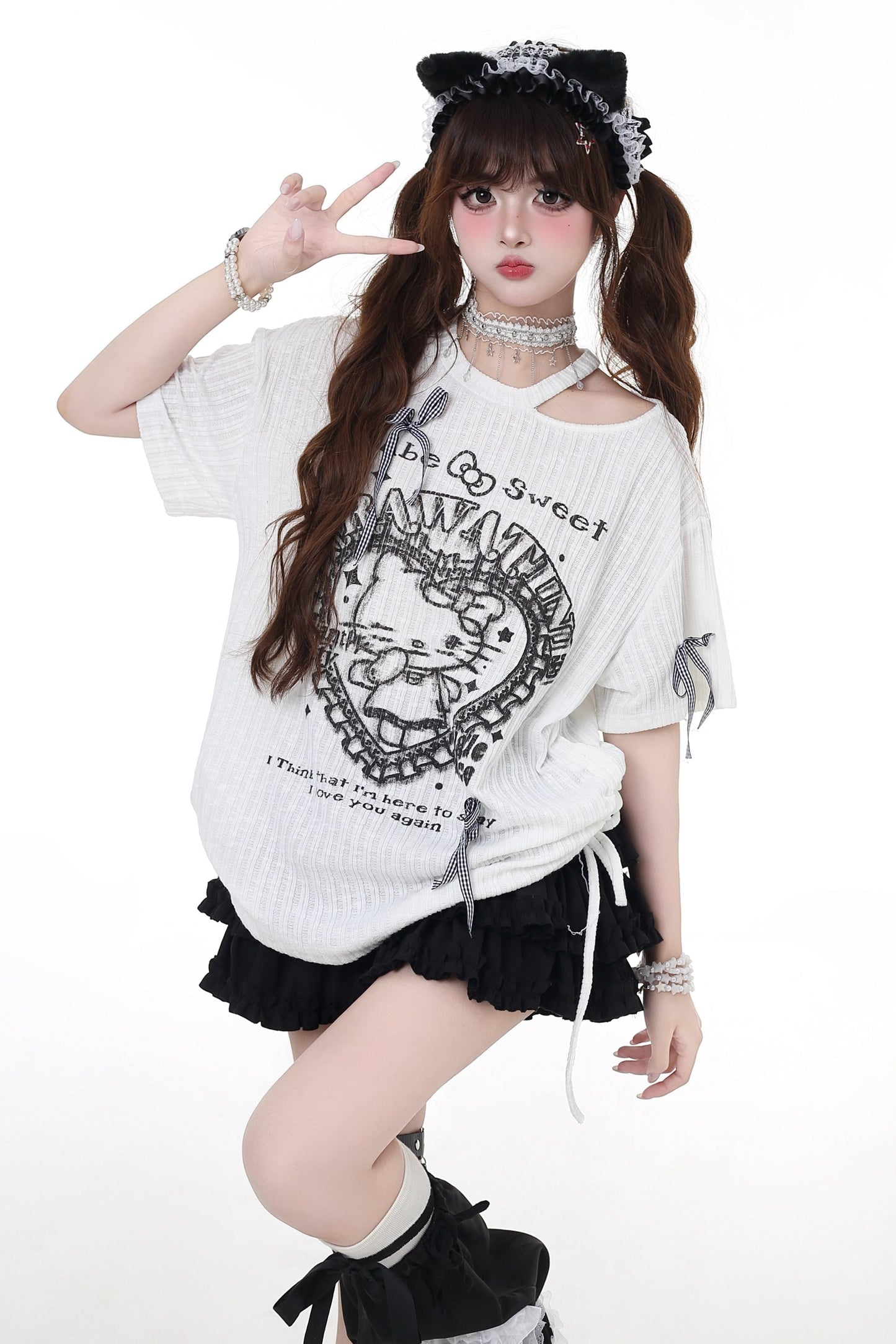 Mine Cat T-Shirt Lose