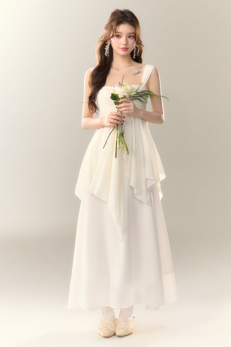 New Irregular Dress Coast Rhinestone Floating