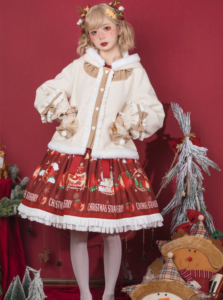 Lorita Jacket Cape Velvet Big Bow