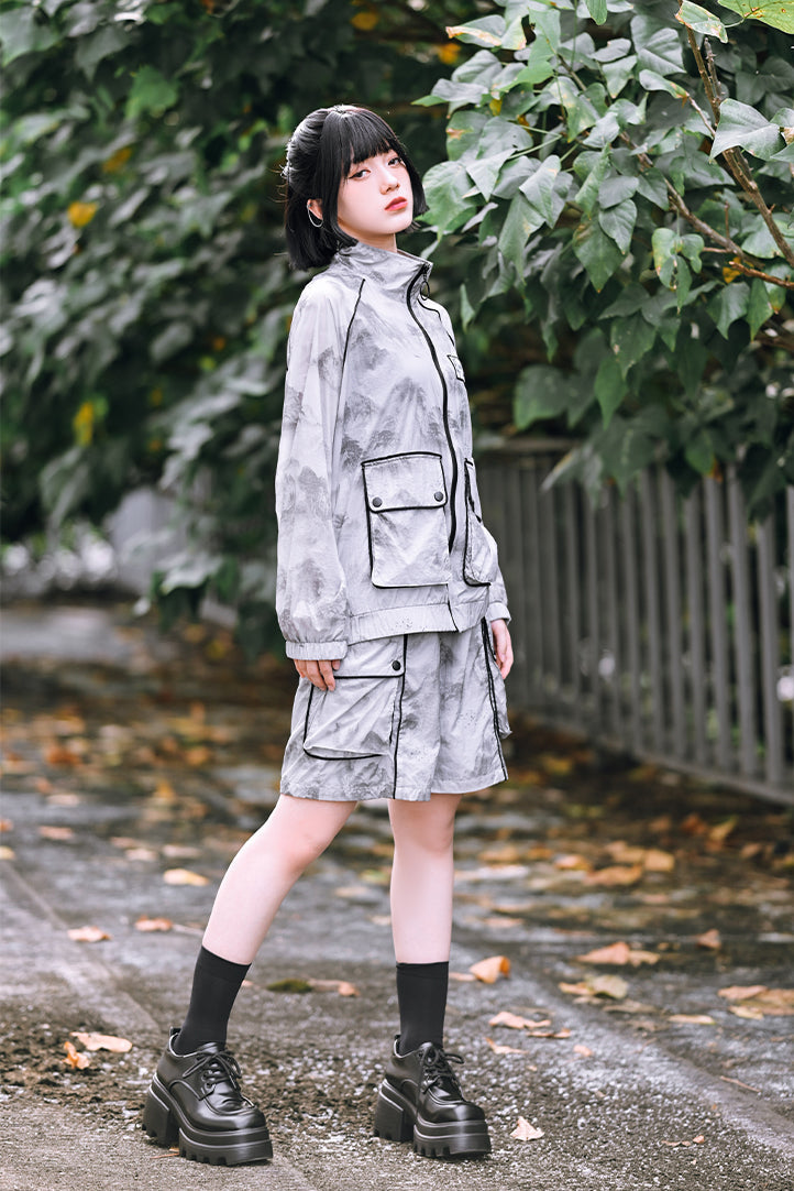 Half Mode Freizeithose + Workwear-Jacke