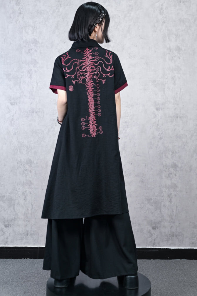 Dark Shirt China Dress Country