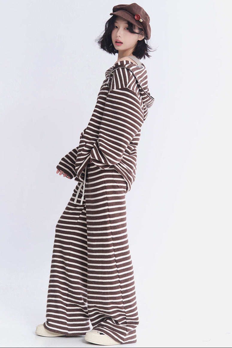 set-up Hooded and pants sweater