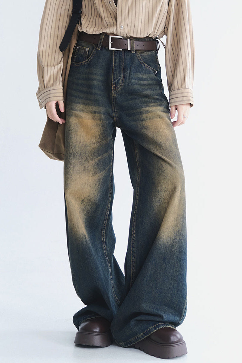 Relaxed Jeans Washed Fit